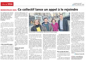 Lire la suite à propos de l’article Ce collectif lance un appel à les rejoindre – Le Journal de Vitré