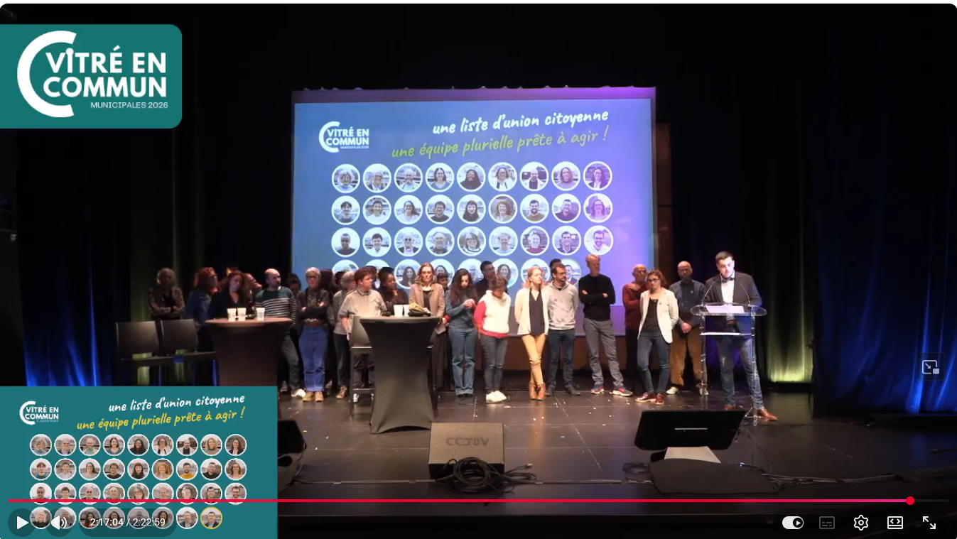 Lire la suite à propos de l’article [Replay] Notre meeting du 5 mars à Vitré disponible en vidéo !